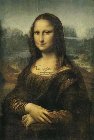 Da Vinci Replica Painting on Canvas 65x95 cm
