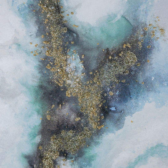 Artekko Clouds De două ori Tablou pe Pânză 50x180cm
