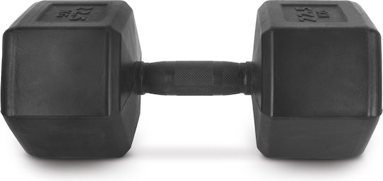 AMILA Rubber Hexagon Dumbbell 1 x 22.5kg