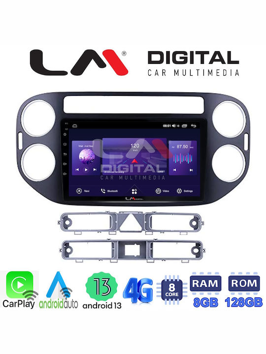 LM Digital Автомобилна Аудио Система (Блутут/USB/WiFi/GPS/Apple-Carplay/Android-Auto) с Тъчскрийн 9"
