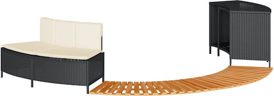 vidaXL Spa / Υδρομασάζ 365614