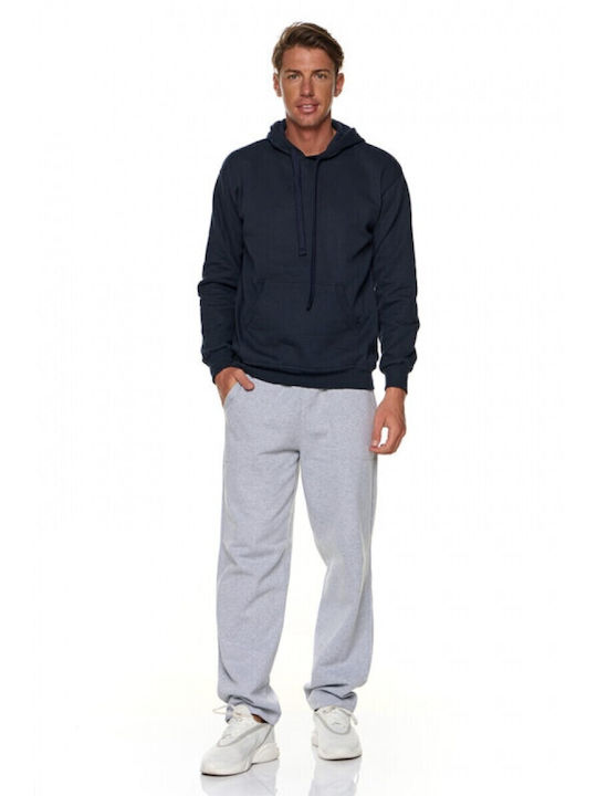 Sweatshirt with Hood Blue