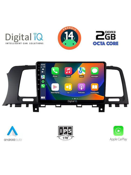 Digital IQ Car Audio System for Nissan Murano 2007-2014 (Bluetooth/USB/AUX/WiFi/GPS) with Touch Screen 9"