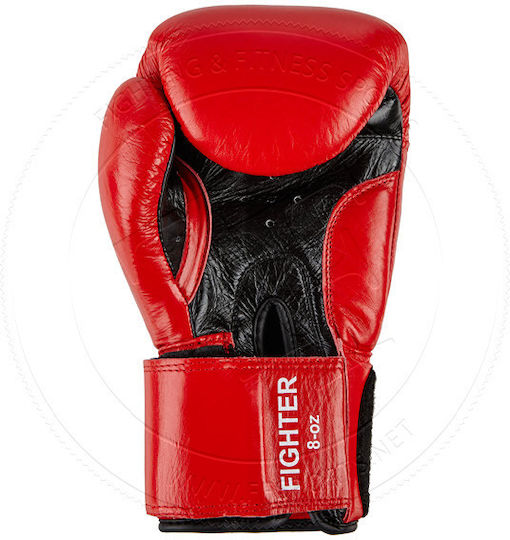 Benlee Boxing Boxing Gloves Leather for Match Red