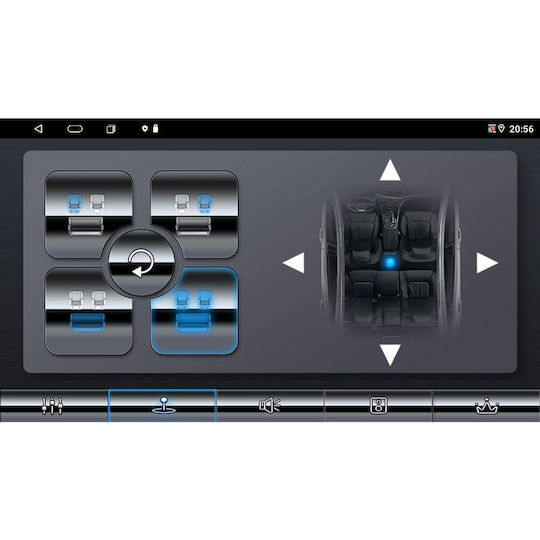 Lenovo Автомобилна Аудио Система (Блутут/USB/AUX/WiFi/GPS/Apple-Carplay/Android-Auto) с Тъчскрийн 9"
