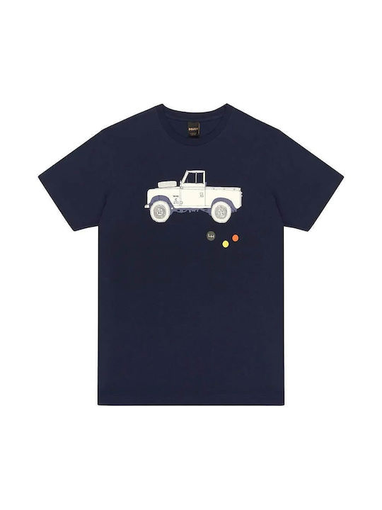 Deus Ex Machina Tricou BLUE