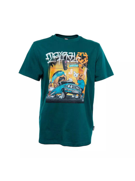 TRIBAL GEAR Men's Short Sleeve T-shirt Dark Teal