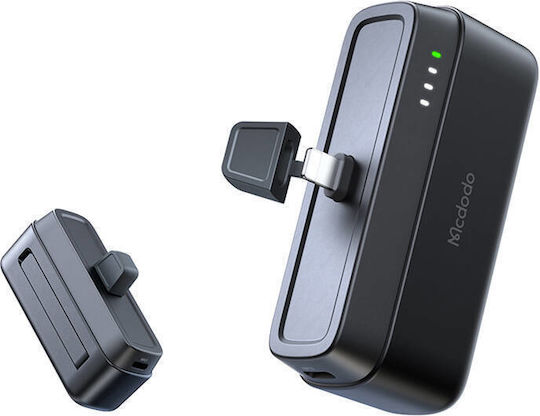 Mcdodo MC-6281 Lightning Power Bank 5000mAh 20W Μαύρο