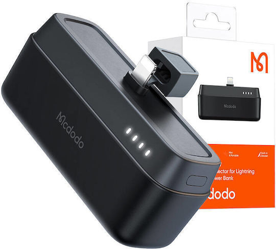 Mcdodo MC-6281 Lightning Power Bank 5000mAh 20W Μαύρο