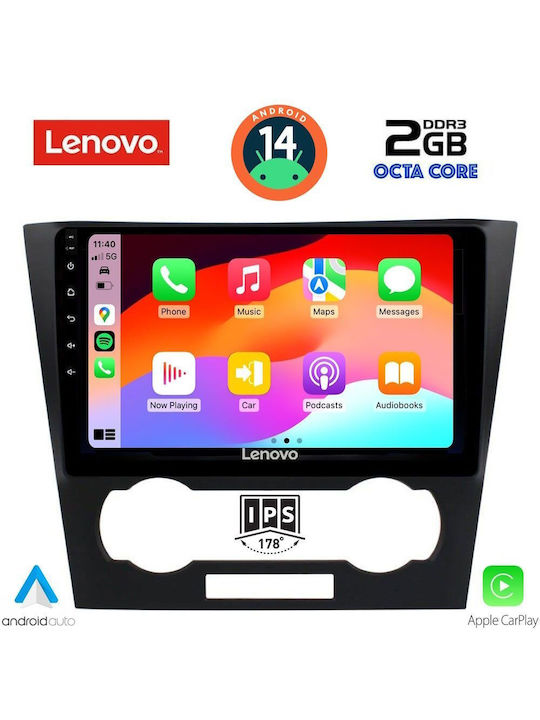 Lenovo Auto-Audiosystem für Chevrolet Epica 2006-2011 (Bluetooth/USB/AUX/WiFi/GPS/Apple-Carplay/Android-Auto) mit Touchscreen 9"
