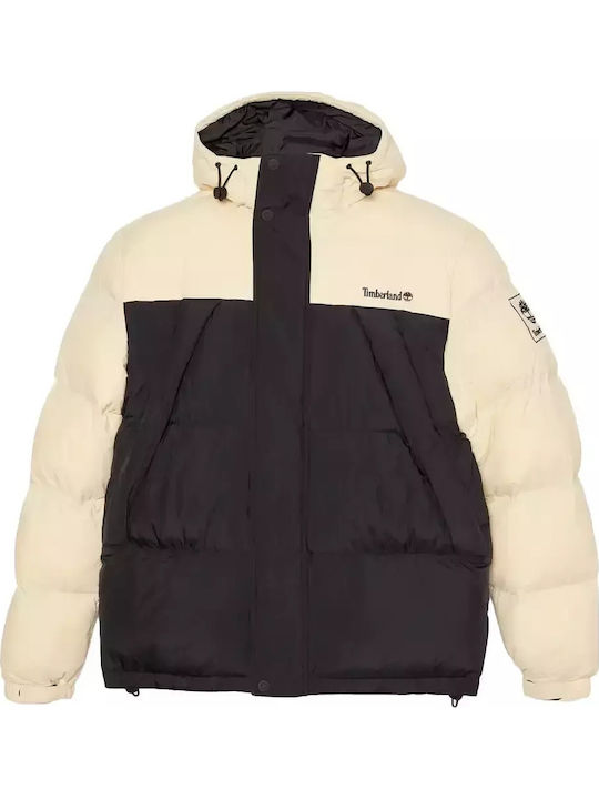 Μπουφάν Puffer Αδιάβροχο Angora/black