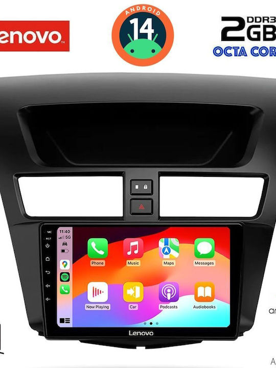 Lenovo Car-Audiosystem für Mazda BT-50 2012-2019 (Bluetooth/USB/AUX/WiFi/GPS) mit Touchscreen 9"