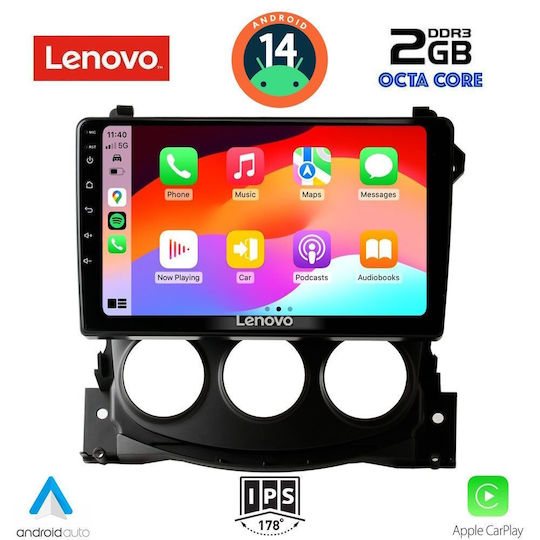 Lenovo Car Audio System for Nissan 370Z 2009-2012 (Bluetooth/USB/AUX/WiFi/GPS/Apple-Carplay/Android-Auto) with Touch Screen 9"