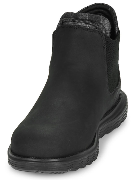 Schwarz Herrenstiefel