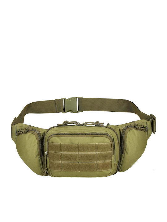 Geantă de Umăr Spațioasă Impermeabilă Unisex 43x15cm Verde