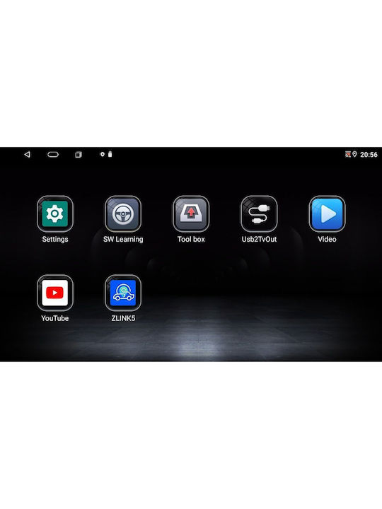Lenovo Автомобилна Аудио Система (Блутут/USB/AUX/WiFi/GPS/Apple-Carplay/Android-Auto) с Тъчскрийн 10"