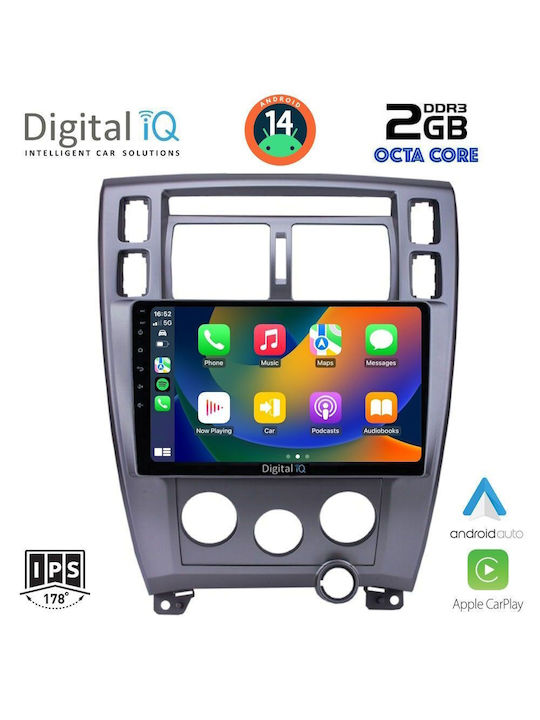 Digital IQ Car Audio System for Hyundai Tucson 2004-2010 (Bluetooth/USB/AUX/WiFi/GPS) with Touch Screen 10"