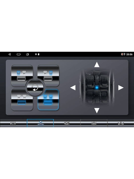 Lenovo Автомобилна Аудио Система (Блутут/USB/AUX/WiFi/GPS/Apple-Carplay/Android-Auto) с Тъчскрийн 10"
