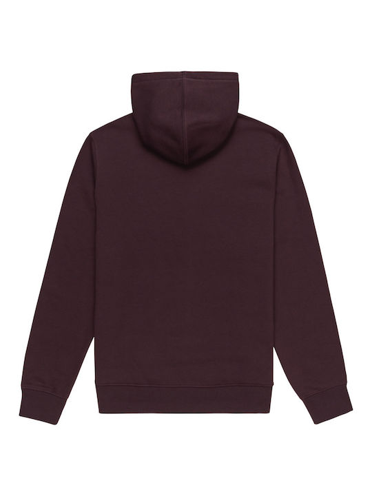 Element Cornell Men's Sweatshirt with Hood Plum