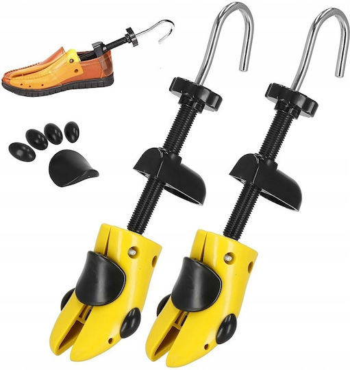 Set 2 Schuhspanner Weiten Verlängern Schuhe Aus Kunststoff Größe 36-38 Gelb