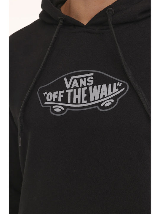 Off Wall Hanorac cu Glugă Black