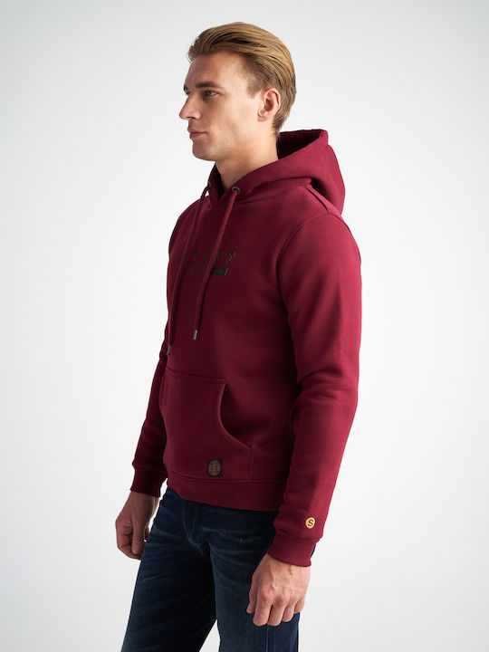 Sonic Sweatshirt mit Kapuze Bordeaux