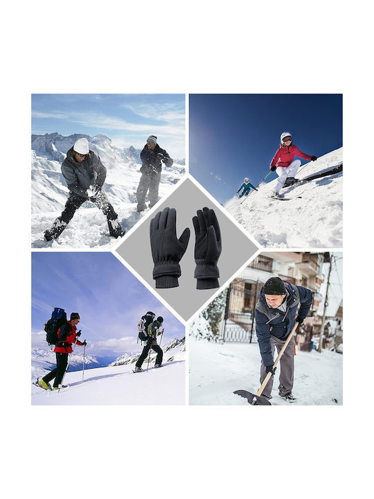Acdyion B07WF69DTR Ανδρικά Γάντια Σκι & Snowboard Μαύρα