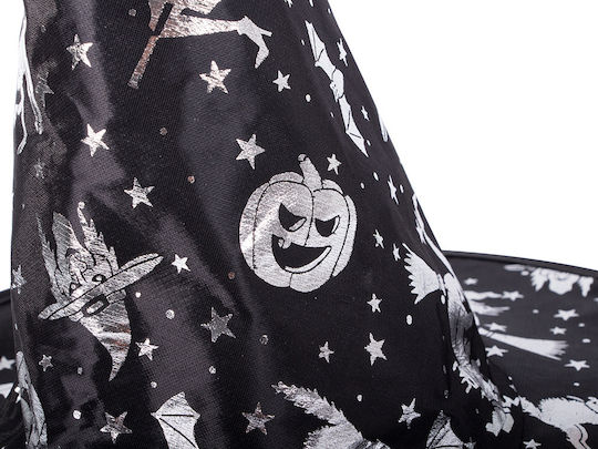 De carnaval Pălărie Argintiu pentru Halloween 1buc
