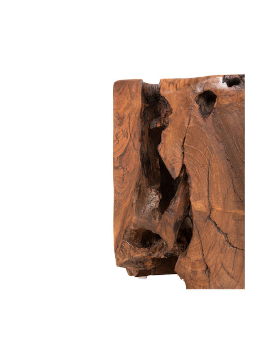 Hocker Für das Wohnzimmer Hölzernes Kumo Natural 30x30x40cm