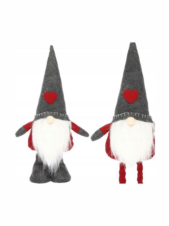 Weihnachtsfigur Elf Teleskopbeine Höhenverstellbar 52-67cm