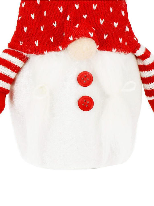 Beleuchtet Weihnachtliche Figur Elf Rot Höhe 33cm