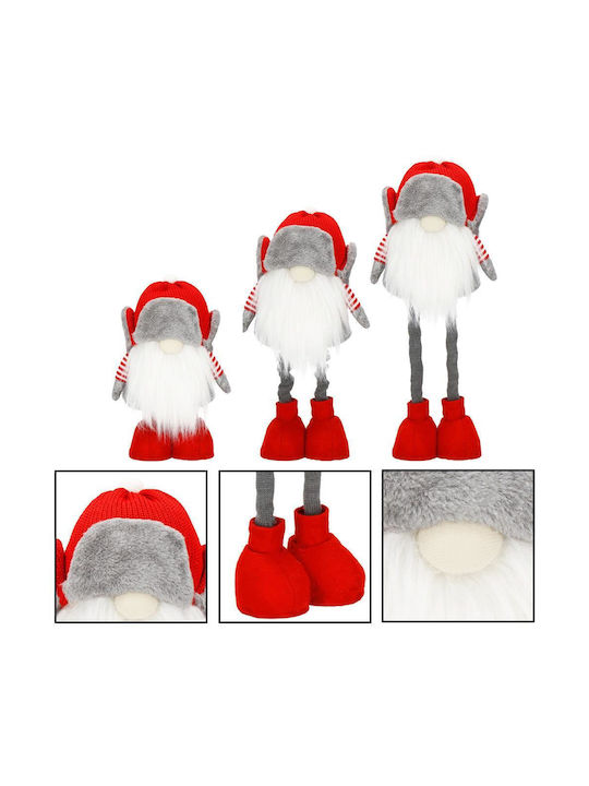 Figurină de Crăciun Elf Picioare Telescopice Înălțime Reglabilă 32-50cm