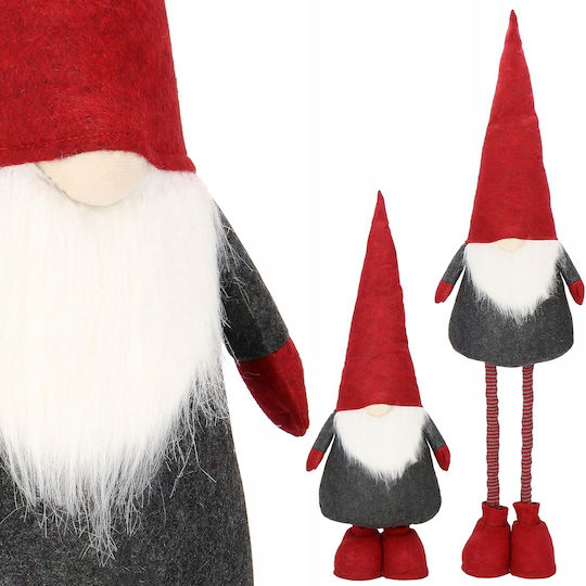 Figurină de Crăciun Elf Ds, Picioare Telescopice, Înălțime Reglabilă 60-90cm