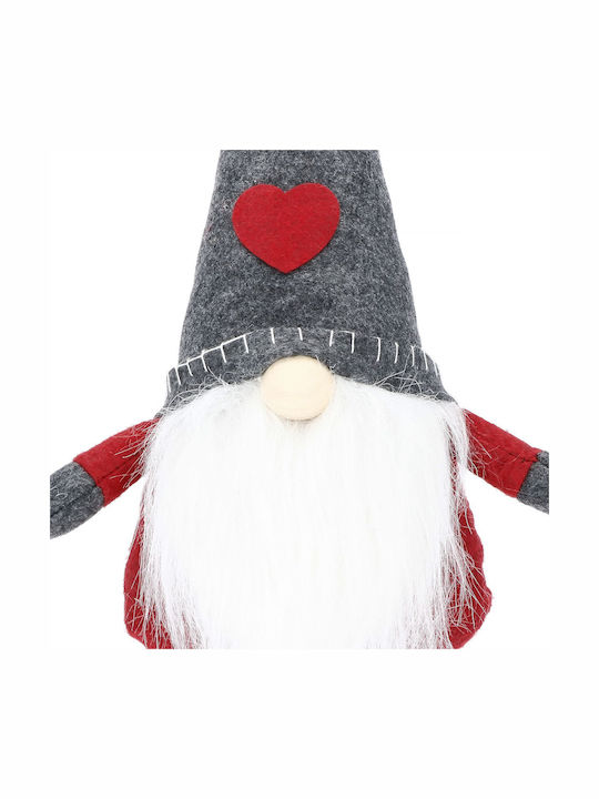 Weihnachtsfigur Elf Teleskopbeine Höhenverstellbar 52-67cm