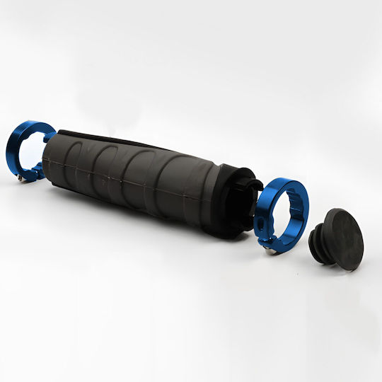 ZD1GRI3QWSP6BLUE Анатомичен Дръжки за велосипед σε Черен Χρώμα