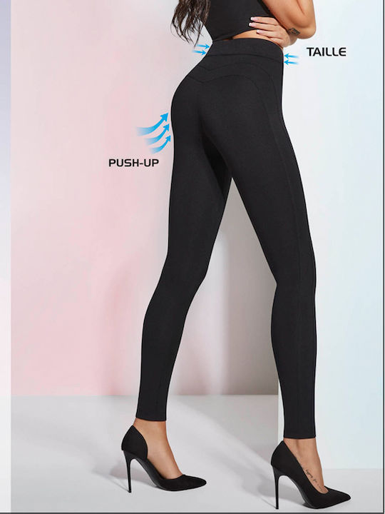 Bas Bleu Women's Legging Push Up Black