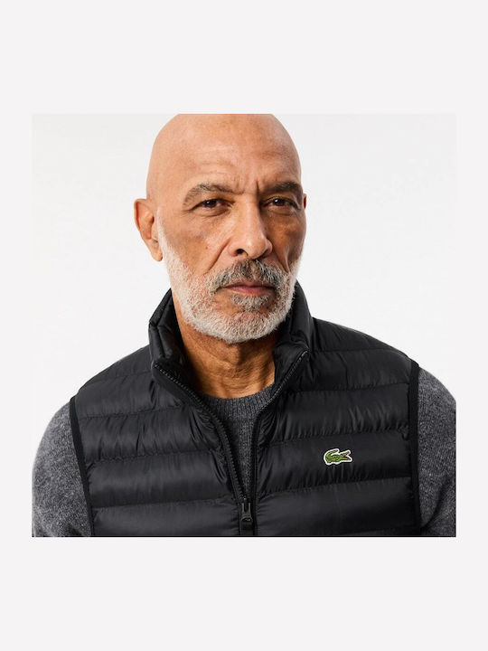 Sleeveless Jacket Puffer Waterproof Black