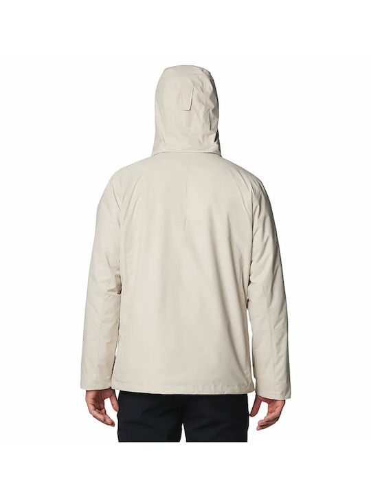 Bugaboo Iii Fleece 3 in 1 Winter Jacket Waterproof Beige