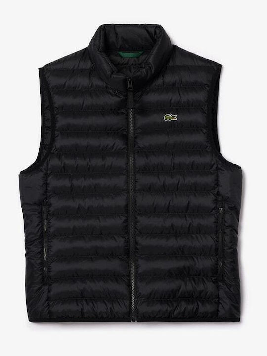 Sleeveless Jacket Puffer Waterproof Black