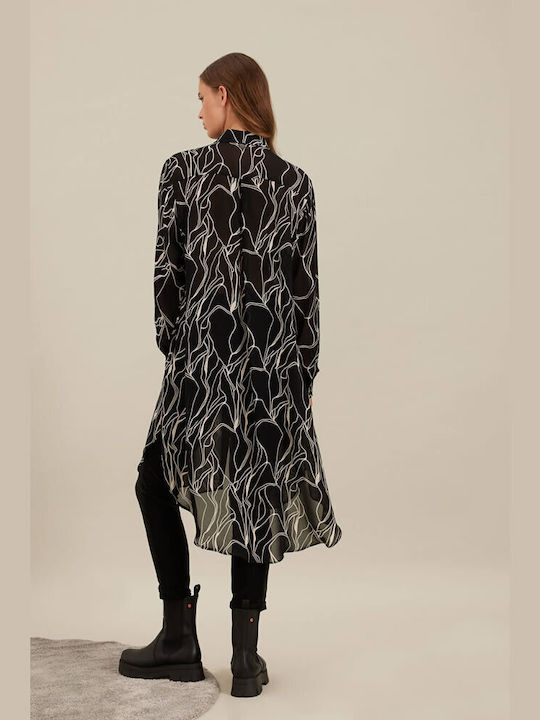 Women's Long Sleeve Shirt Black