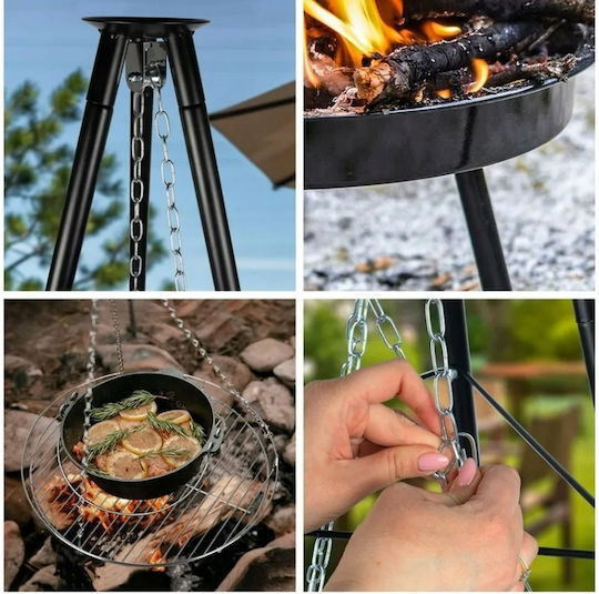Ψησταριά για Camping 95x95εκ.