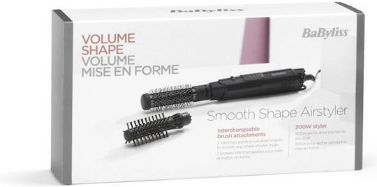 Babyliss Smooth Shape AirStyler Κεραμική Ηλεκτρική Βούρτσα με Αέρα για Μπούκλες 300W