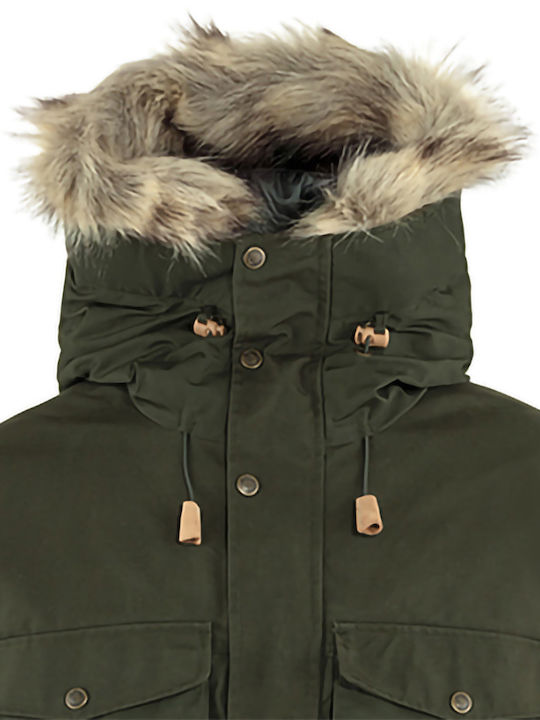 Fjallraven Men's Winter Puffer Jacket GREEN