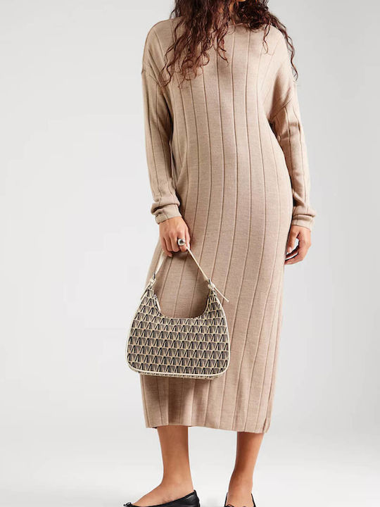 Only Midi Dress Brown