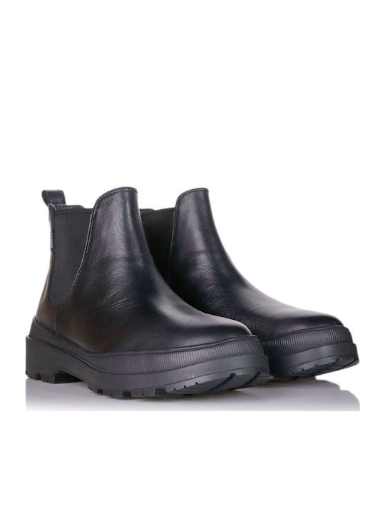 Brutus Trek Leather Black Men's Boots Anatomical