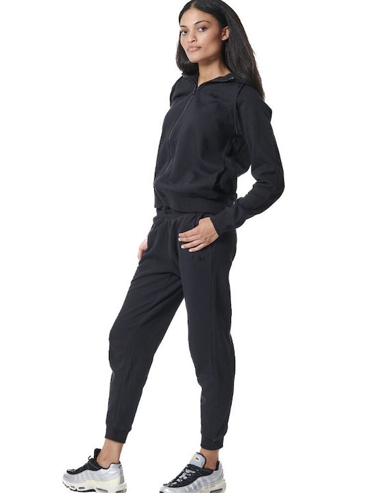 Body Action Damen-Sweatpants Schwarz