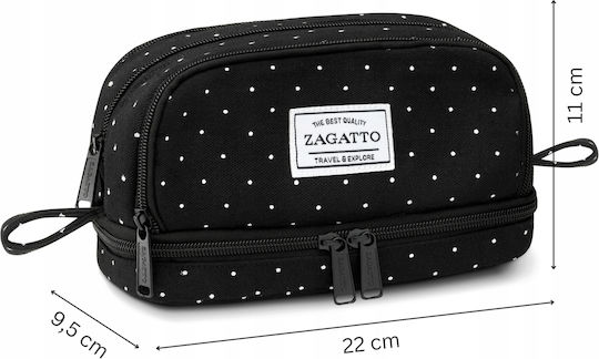 Zagatto Κασετίνα Μεταλλική Μαύρη