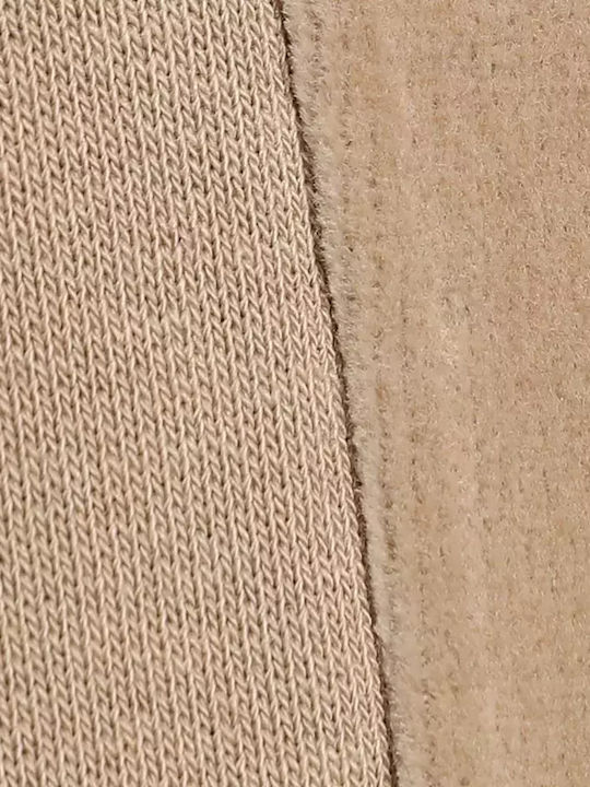Football Sweatpants without Elastic Beige