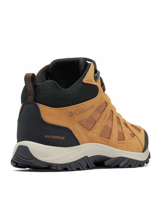 Columbia Redmond III Mid Ανδρικά Ορειβατικά Μποτάκια Αδιάβροχα Cordovan / Elk