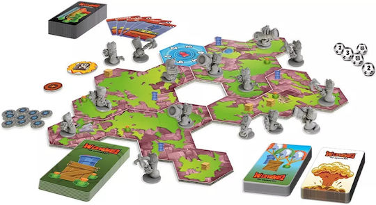 Board Game Worms™: The Board Game for 2-6 Players 10+ Years Old (EN) Mantic
